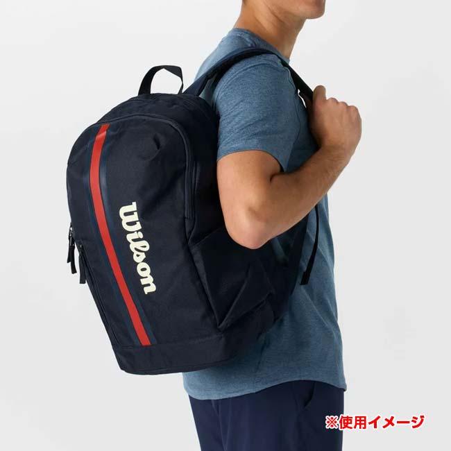 ラケット収納可 ウィルソン(Wilson) 2025 TEAM チーム バックパック リュックサック WR8040001001 ネイビー(25y5m) | Wilson | 08