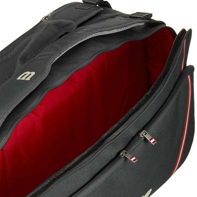国内未発売モデル ６本収納 ウィルソン(Wilson) 2025 TOUR ツアー 6PK ラケットバッグ テニスバッグ WR8037501001 ブラック | Wilson | 07