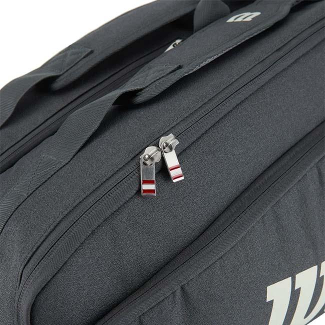 国内未発売モデル １２本収納 ウィルソン(Wilson) 2025 TOUR ツアー 12PK ラケットバッグ テニスバッグ WR8037301001 ブラック | Wilson | 05