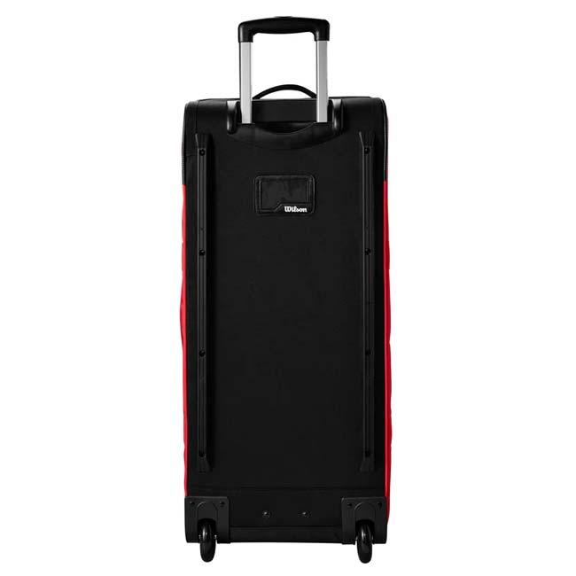 ラケット収納可 ウィルソン(Wilson) 2025 SUPER TOUR スーパーツアー トラベルバッグ ホイール付きバッグ WR8037201001 レッド(25y4m) | Wilson | 02