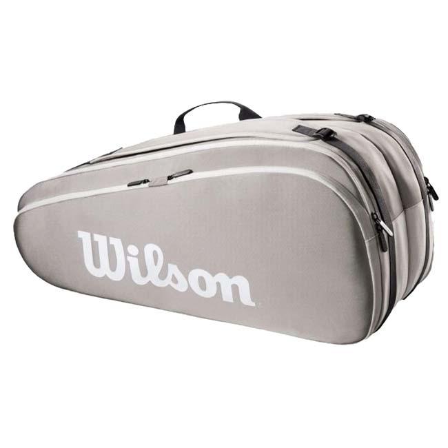 １２本収納 ウィルソン(Wilson) TOUR ツアー 12 Pack ラケットバッグ テニスバッグ WR8022001001ストーン(25y1m) | Wilson | 01