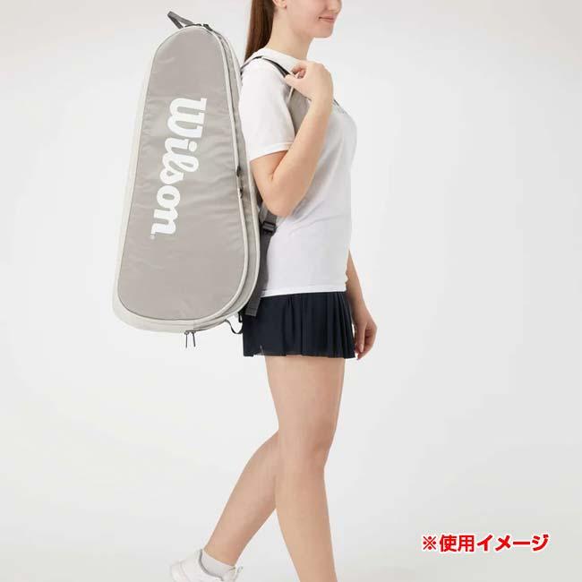 １２本収納 ウィルソン(Wilson) TOUR ツアー 12 Pack ラケットバッグ テニスバッグ WR8022001001ストーン(25y1m) | Wilson | 08