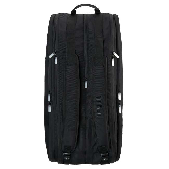 【新品】テニスラケットバッグ　ノアール　スーパーツアー　12PK 新品】テニスラケットバッグ ノアール スーパーツアー 12PK