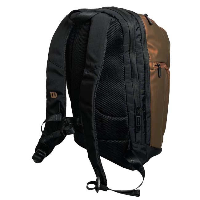 ラケット収納可 ウィルソン(Wilson) SUPER TOUR スーパーツアー PRO STAFF プロスタッフ V14 バックパック テニスバッグ WR8024601001-BR×BK | Wilson | 01