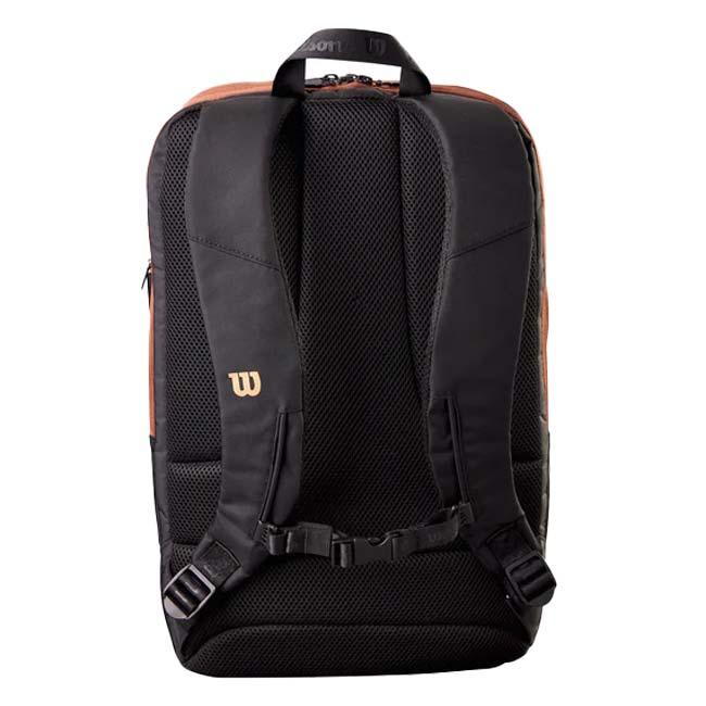 ラケット収納可 ウィルソン(Wilson) SUPER TOUR スーパーツアー PRO STAFF プロスタッフ V14 バックパック テニスバッグ WR8024601001-BR×BK | Wilson | 03