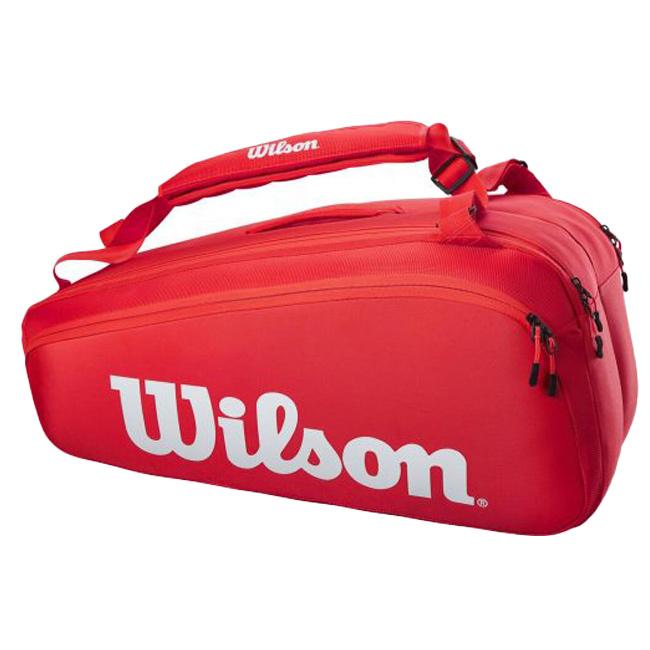 ９本収納 ウィルソン(Wilson) 2021 SUPER TOUR 9PK スーパーツアー9PK ラケットバッグ テニスバッグ WR8010501001／WR8010601001(21y3m) | Wilson | 05