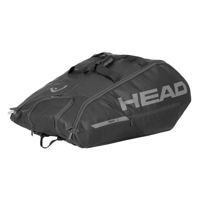 １２本収納 ヘッド(HEAD) TOUR TEAM ツアーチーム ラケットバッグ XL テニスバッグ 263104-BK ブラック(26y1m) | HEAD