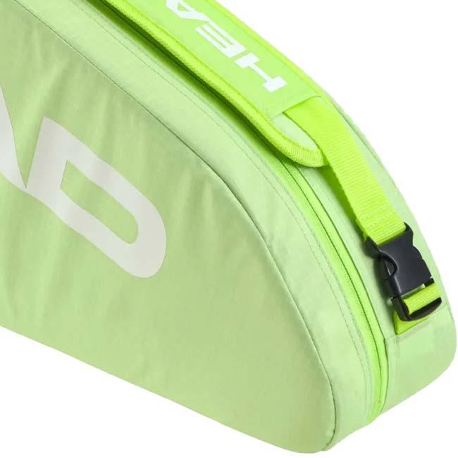 ３本収納 ヘッド(HEAD) 2025 ラケットベース S ワンショルダータイプ ラケットバッグ テニスバッグ 261425-SR セージ(25y9m) | HEAD | 05