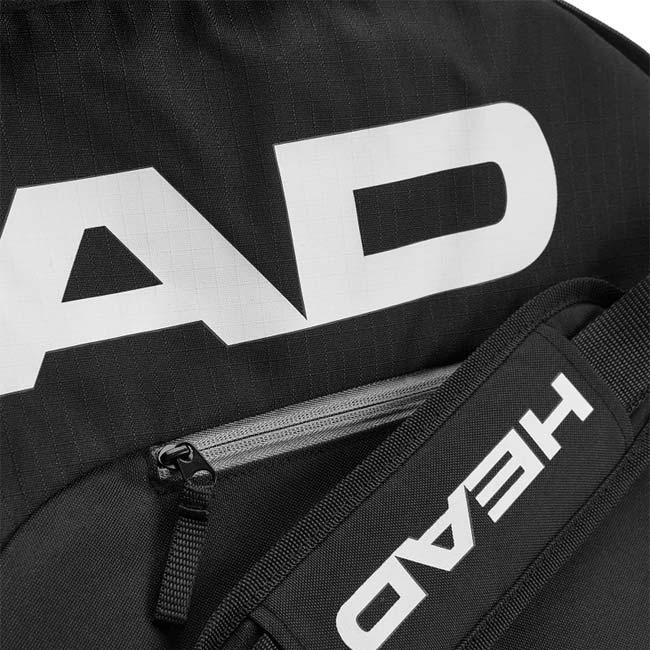 ３本収納 ヘッド(HEAD) 2025 ラケットベース S ワンショルダータイプ ラケットバッグ テニスバッグ 261225-BK ブラック(25y9m) | HEAD | 07