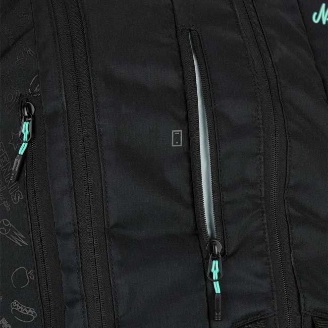 限定モデル １２本収納 ヘッド(HEAD) 2025 TOUR ツアー XL NEON ネオン 75L ラケットバッグ テニスバッグ 261945 ブラック×ブルー(25y9m) | HEAD | 06