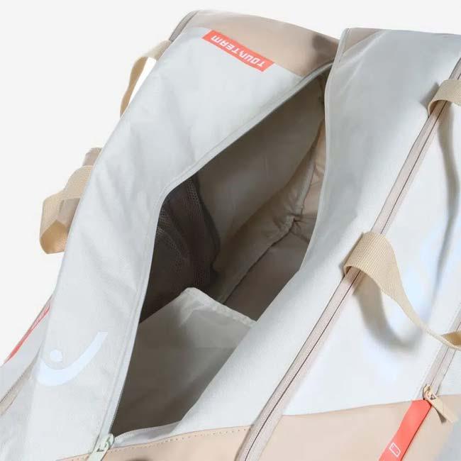 １２本収納 ヘッド(HEAD) Tour ツアー ラケットバッグ XL テニスバッグ 260803-CHYUカモミール×Cホワイト(25y6m) | HEAD | 08