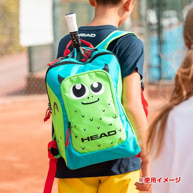 在庫処分特価 ジュニアラケット収納可 ヘッド(HEAD) ジュニア キッズバックパック テニスバッグ 25インチまでのジュニアラケットに対応 283682(25y5m) | HEAD | 14