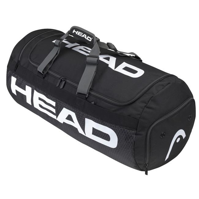 「ラケット収納可」ヘッド(HEAD) TOUR TEAM ツアー チーム スポーツバッグ ダッフルバッグ テニスバッグ 283522-BKOR ブラック×オレンジ