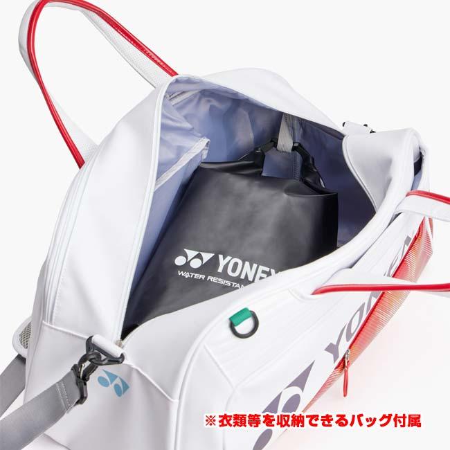 ラケット収納可 ヨネックス(YONEX) 2026 ボストンバッグ スカッシュ・バドミントン・テニスバッグ BAG2646Y(26y2m) | YONEX | 04