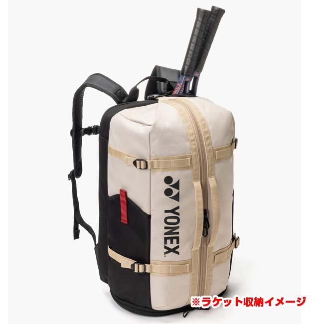 ラケット収納可 ヨネックス(YONEX) 2026 ユニセックス ギアロジックシリーズ バックパック 40L テニスバッグ BAG2628(26y1m) | YONEX | 14