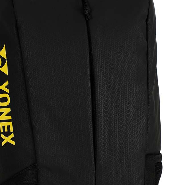 ラケット収納可 ヨネックス(YONEX) TEAM チーム バックパック テニスバッグ BA42512EX-400 ブラック×イエロー(26y1m) | YONEX | 04
