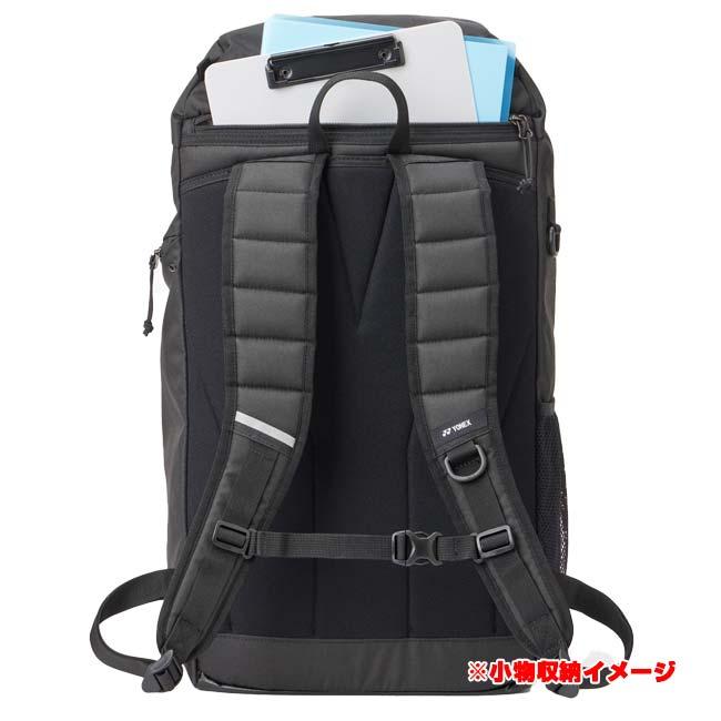 ラケット収納可 ヨネックス(YONEX) 2025 バックパック 41L テニスバッグ リュックサック BAG2538-007 ブラック(25y12m) | YONEX | 01