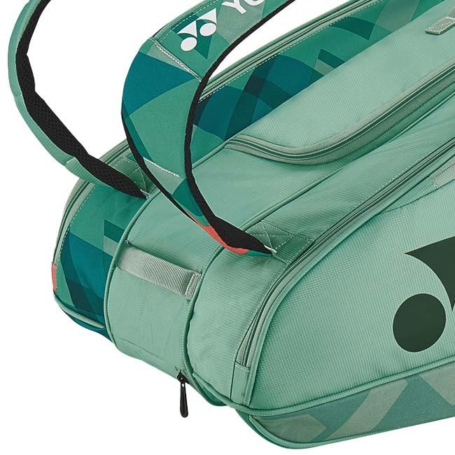 ９本収納 ヨネックス(YONEX) PROシリーズ ラケットバッグ9 スカッシュ・バドミントン・テニスバッグ BAG2402N-268 オリーブグリーン(25y11m) | YONEX | 04