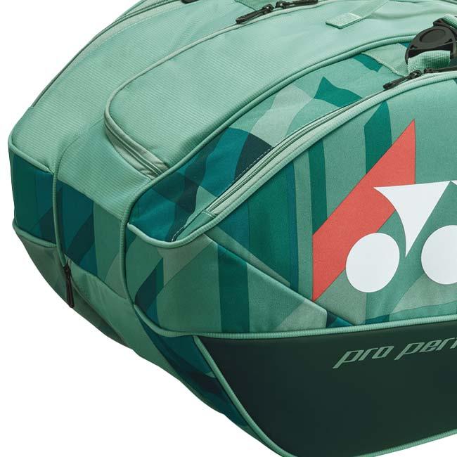 ９本収納 ヨネックス(YONEX) PROシリーズ ラケットバッグ9 スカッシュ・バドミントン・テニスバッグ BAG2402N-268 オリーブグリーン(25y11m) | YONEX | 06