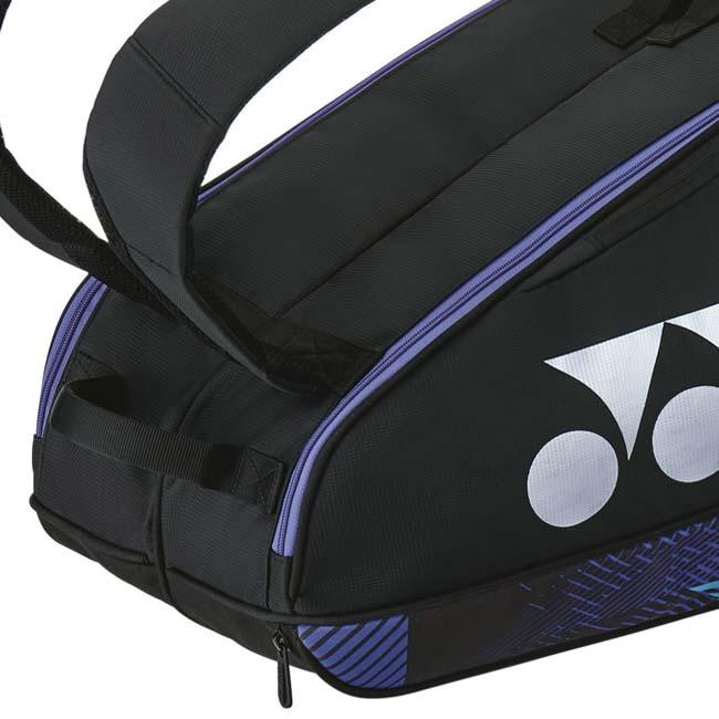 ６本収納 ヨネックス(YONEX) PROシリーズ ラケットバッグ6 テニスバッグ BAG2402R-076 ブラック×シルバー(25y11m) | YONEX | 01