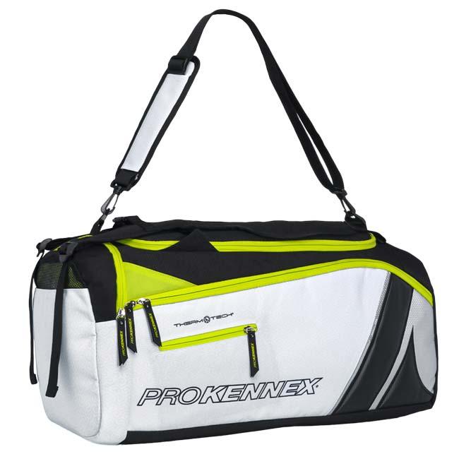 ラケット収納可 プロケネックス(ProKennex) TOUR ツアー スポーツ サーモバッグ テニスバッグ AYBG2304クールグレー×ブラック(24y8m)_5