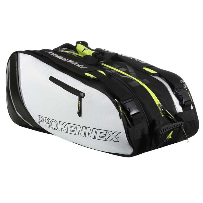 １２本収納 プロケネックス(ProKennex) TOUR Triple Thermal ツアートリプル サーマルラケットバッグ テニスバッグ AYBG2301クールグレー×ブラック(24y8m) |  | 02