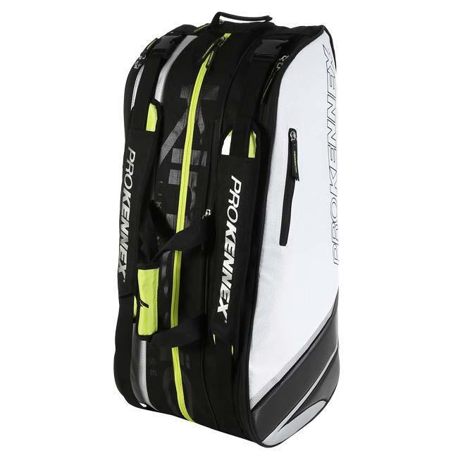 １２本収納 プロケネックス(ProKennex) TOUR Triple Thermal ツアートリプル サーマルラケットバッグ テニスバッグ AYBG2301クールグレー×ブラック(24y8m) |  | 04
