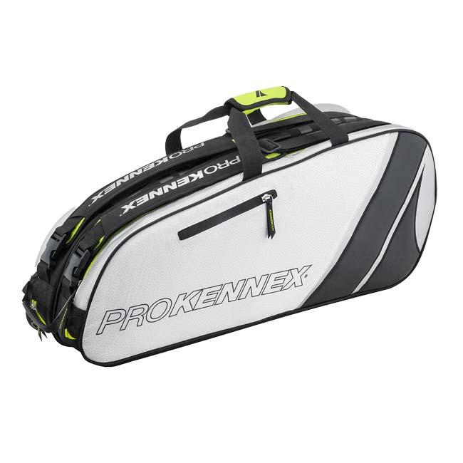 ６本収納 プロケネックス(ProKennex) TOUR Double Thermal ツアーダブル サーマルラケットバッグ テニスバッグ AYBG2302クールグレー×ブラック(24y8m) | 