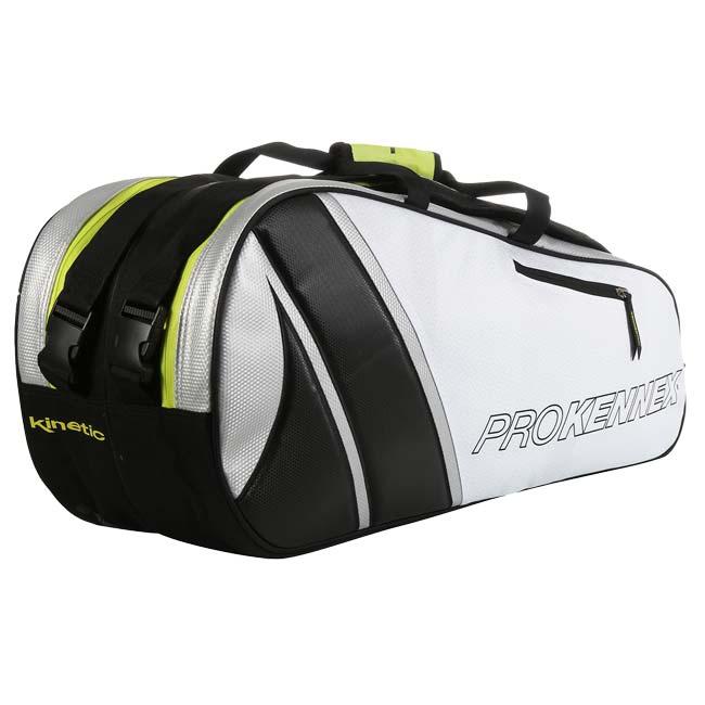 ６本収納 プロケネックス(ProKennex) TOUR Double Thermal ツアーダブル サーマルラケットバッグ テニスバッグ AYBG2302クールグレー×ブラック(24y8m) |  | 03