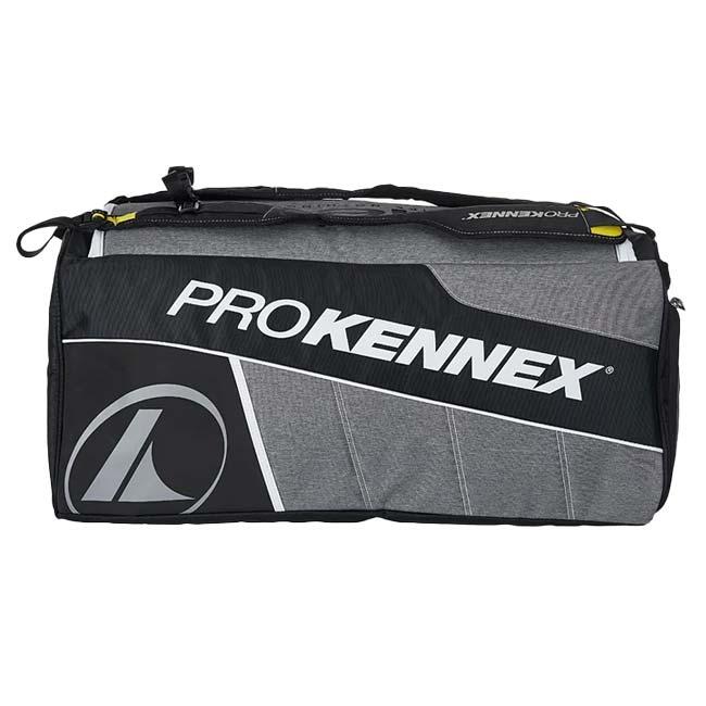 ラケット収納可 プロケネックス(ProKennex) KINETIC ラックパック トラベルバッグ ダッフルバッグ テニスバッグ AYBG1804-グレー×ブラック(24y3m) |  | 01