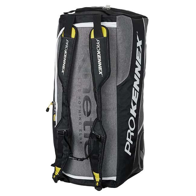 ラケット収納可 プロケネックス(ProKennex) KINETIC ラックパック トラベルバッグ ダッフルバッグ テニスバッグ AYBG1804-グレー×ブラック(24y3m) |  | 03