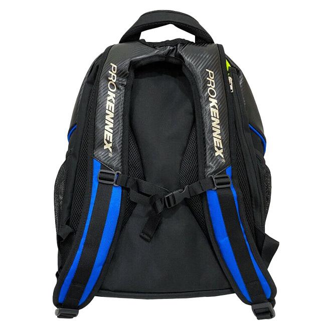 ラケット収納可 プロケネックス(ProKennex) 2021 キネティック バックパック テニスバッグ リュックサック AYBG2008-ブラック×ブルー |  | 01