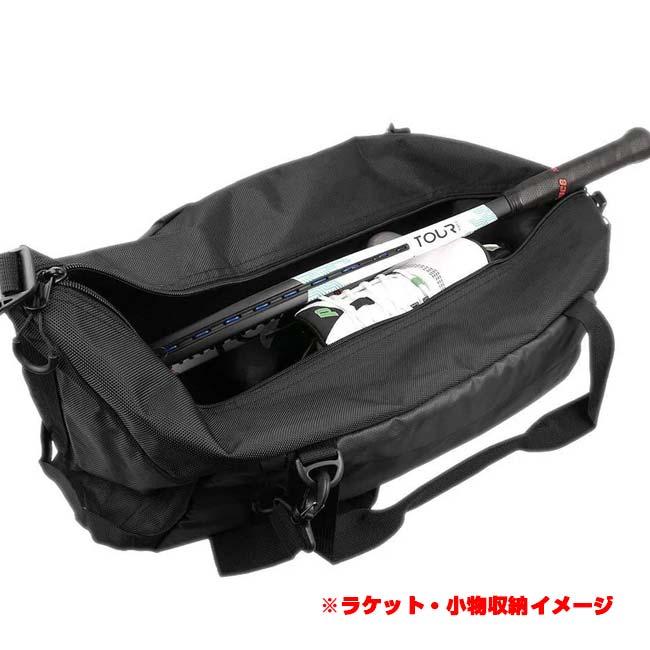 ラケット収納可 プリンス(Prince) TOUR EVO ツアー エボ ダッフルバッグ テニスバッグ 6B013101ST ブラック(26y1m) | Prince | 05