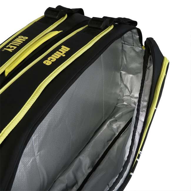 ９本収納 プリンス(Prince) 2025 PRINCE×SMILEY パフォーマンス 3 COMP ラケットバッグ テニスバッグ 6B026111-BK ブラック(25y9m) | Prince | 11