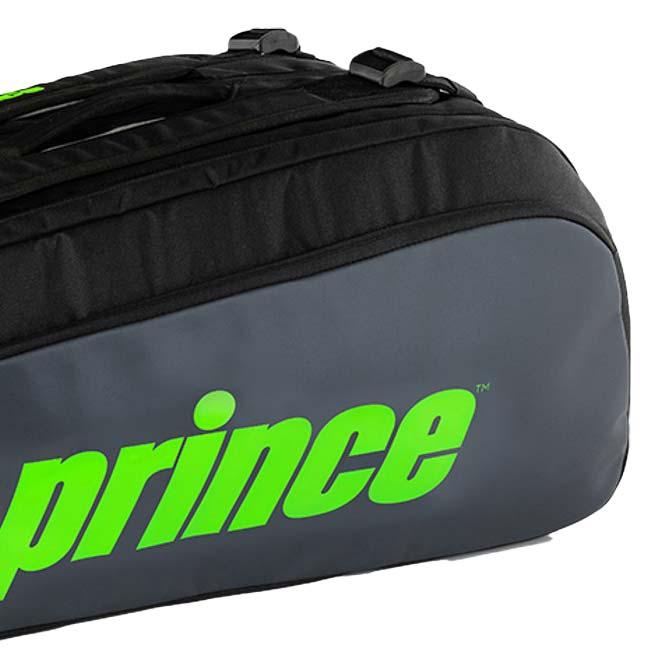 ９本収納 プリンス(Prince) Tour 3-Comp ツアー3コンプ ラケットバッグ 9pk テニスバッグ 6P892024 ブラック×グリーン(25y6m) | Prince | 03