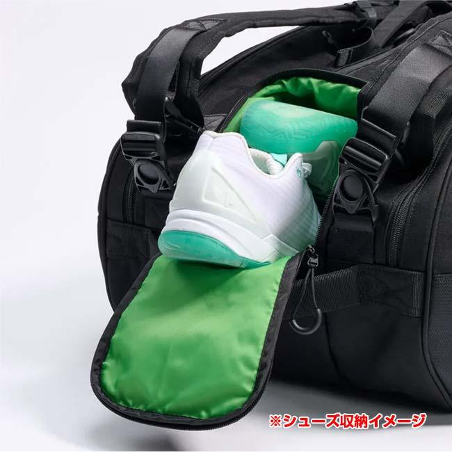 １２本収納 プリンス(Prince) 2025 TOUR TEAM ツアーチーム 12PK ラケットバッグ テニスバッグ TT500-240 ブラック×グリーン(25y5m) | Prince | 14