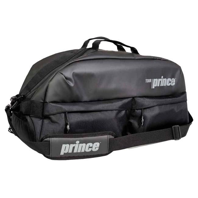 【新品未使用品】prince ダッフルバッグ 黒 Prince（プリンス） ラケット収納可 TOUR CARBON ツアーカーボン