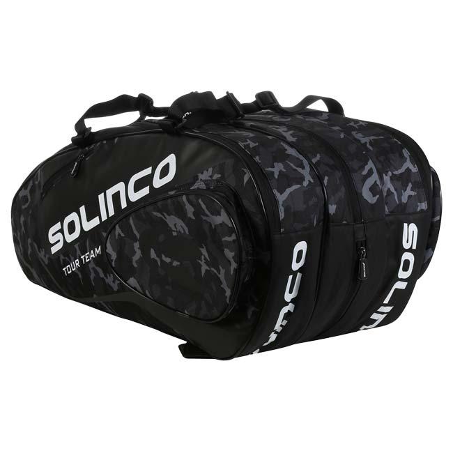１５本収納 ソリンコ(SOLINCO) TOUR TEAM CAMO 15R ツアーチーム カモ 15R ラケットバッグ テニスバッグ 1920566-ブラックカモ(24y6m) |  | 01