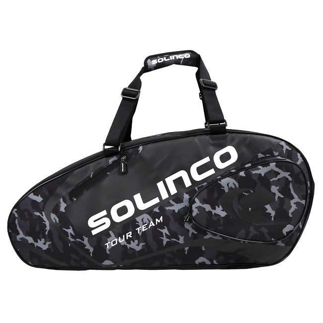 １５本収納 ソリンコ(SOLINCO) TOUR TEAM CAMO 15R ツアーチーム カモ 15R ラケットバッグ テニスバッグ 1920566-ブラックカモ(24y6m) |  | 04