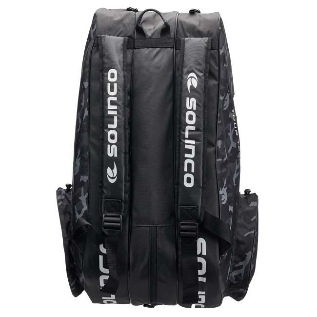 １５本収納 ソリンコ(SOLINCO) TOUR TEAM CAMO 15R ツアーチーム カモ 15R ラケットバッグ テニスバッグ 1920566-ブラックカモ(24y6m) |  | 05
