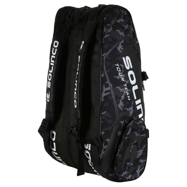 １５本収納 ソリンコ(SOLINCO) TOUR TEAM CAMO 15R ツアーチーム カモ 15R ラケットバッグ テニスバッグ 1920566-ブラックカモ(24y6m) |  | 06