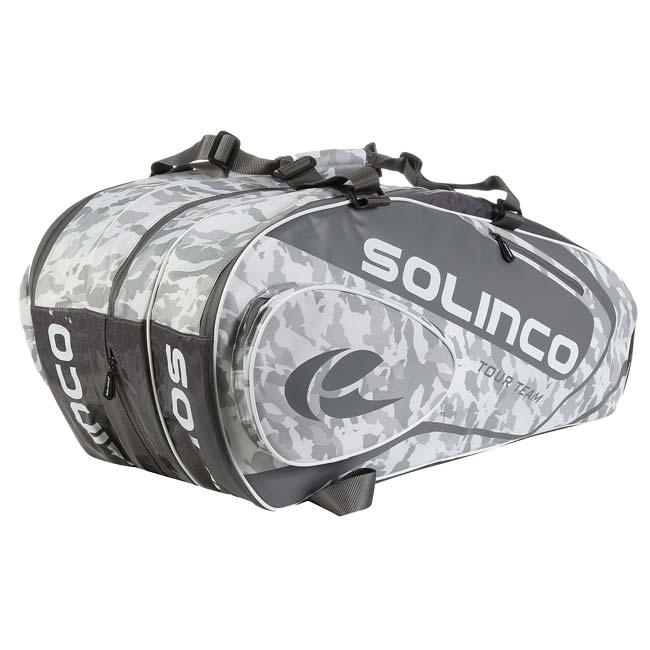 １５本収納 ソリンコ(SOLINCO) TOUR TEAM CAMO 15R ツアーチーム カモ 15R ラケットバッグ テニスバッグ 1920563-ホワイトカモ(24y6m) |  | 03