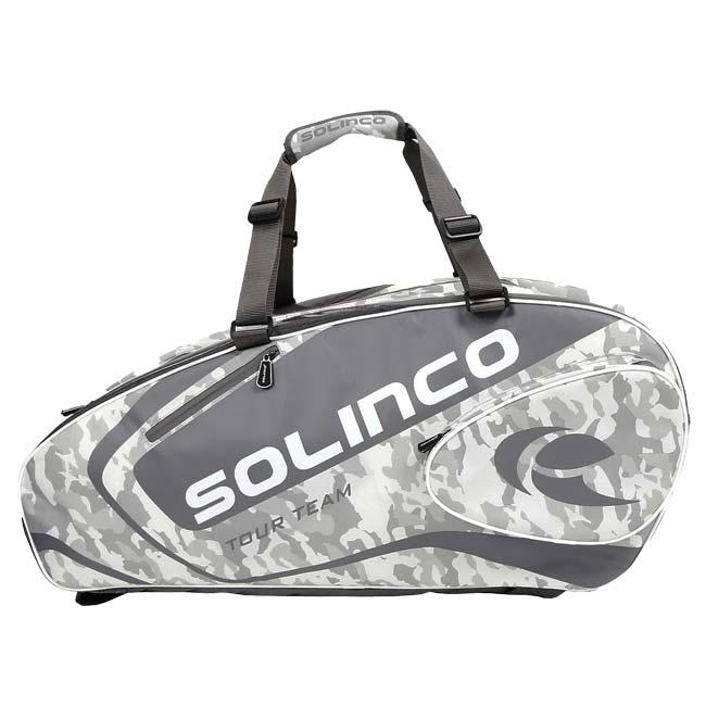 １５本収納 ソリンコ(SOLINCO) TOUR TEAM CAMO 15R ツアーチーム カモ 15R ラケットバッグ テニスバッグ 1920563-ホワイトカモ(24y6m) |  | 04