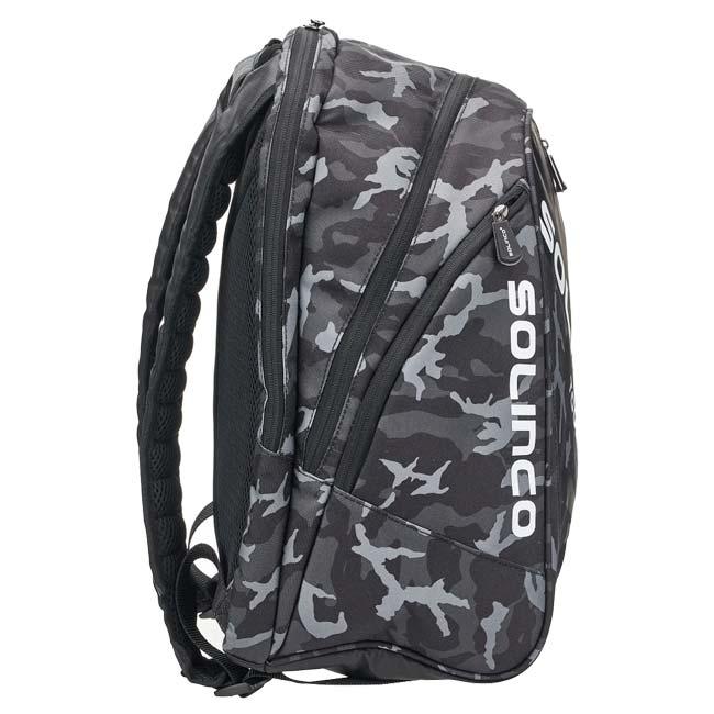 ラケット収納可 ソリンコ(SOLINCO) TOUR ツアー カモフラ柄 バックパック リュックサック 1920568-ブラックカモ(24y6m) |  | 03