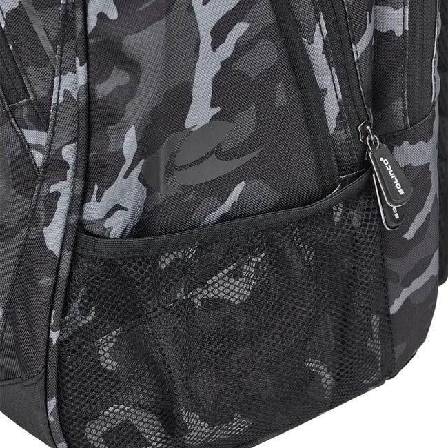 ラケット収納可 ソリンコ(SOLINCO) TOUR ツアー カモフラ柄 バックパック リュックサック 1920568-ブラックカモ(24y6m) |  | 05