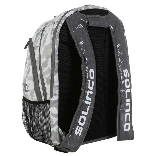 ラケット収納可 ソリンコ(SOLINCO) TOUR ツアー カモフラ柄 バックパック リュックサック 1920565-ホワイトカモ(24y6m) |  | 01