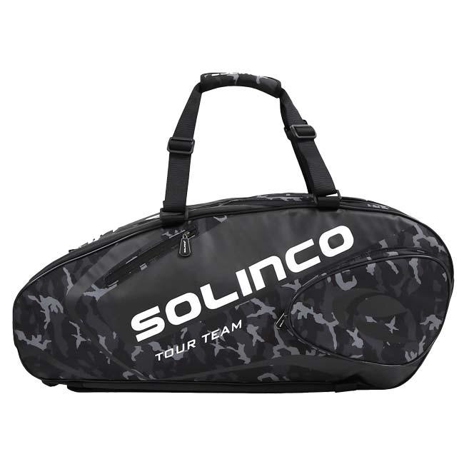 ６本収納 ソリンコ(SOLINCO) TOUR TEAM CAMO 6R ツアーチーム カモ 6R ラケットバッグ テニスバッグ 1920567-ブラックカモ(24y6m) |  | 04