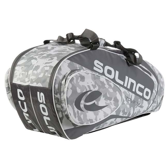 ６本収納 ソリンコ(SOLINCO) TOUR TEAM CAMO 6R ツアーチーム カモ 6R ラケットバッグ テニスバッグ 1920564-ホワイトカモ(24y6m) |  | 03