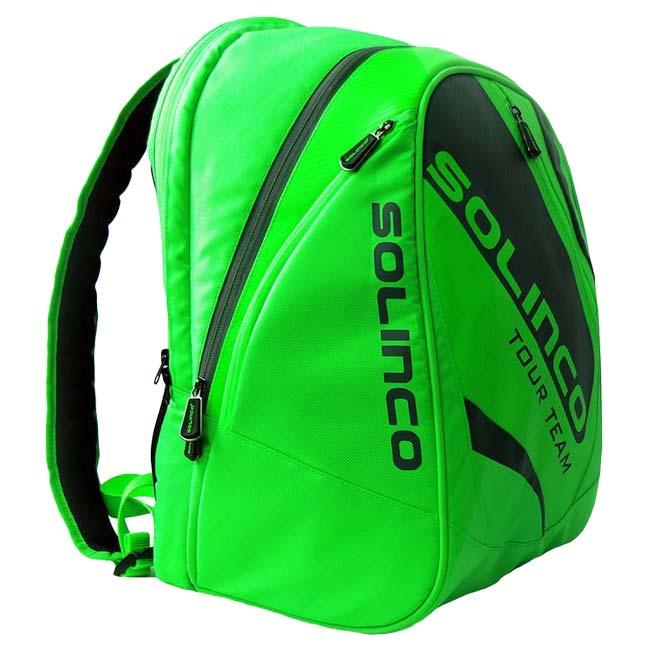 ラケット収納可 ソリンコ(SOLINCO) TOUR ツアー バックパック リュックサック 1920222 KSB351-ネオングリーン(24y4m) |  | 04