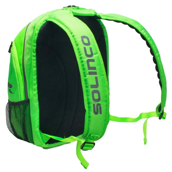 ラケット収納可 ソリンコ(SOLINCO) TOUR ツアー バックパック リュックサック 1920222 KSB351-ネオングリーン(24y4m) |  | 05